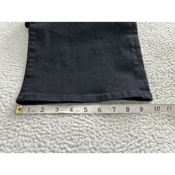 MADEWELL $138 The Perfect Vintage Wide-Leg Jeans in Black Rinse Wash Size 28 - Picture 14 of 15